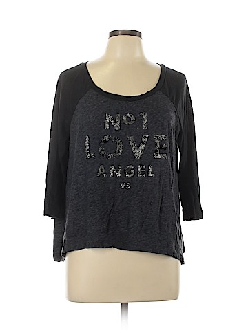 Victoria's Secret 3/4 Sleeve T-Shirt (view 1)
