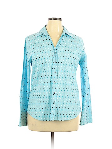 Foxcroft Long Sleeve Button-Down Shirt (view 1)