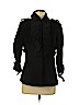 Etcetera Black Wool Coat Size 6 - photo 1
