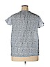 Bobbie Brooks 100% Cotton Blue Short Sleeve Blouse Size 2X - photo 2