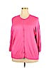 Halogen Pink Cardigan Size 2X - photo 1
