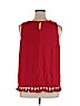 Crown & Ivy Red Sleeveless Top Size XXL - photo 2