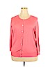 Lauren by Ralph Lauren Pink Cardigan Size 2X - photo 1