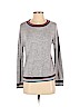 Pink Rose Gray Pullover Sweater Size S - photo 1