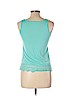Shilah Blue Sleeveless Blouse Size XL - photo 2