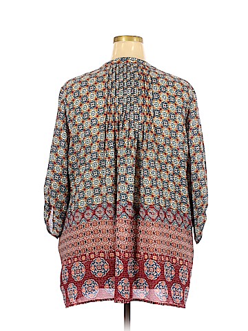 Woman Within 3/4 Sleeve Blouse (view 2)