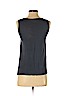 Oscar the Third 100% Rayon Gray Sleeveless Blouse Size S - photo 2