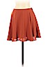 Forever 21 100% Polyester Orange Casual Skirt Size S - photo 1