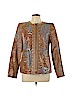 sharif couture 100% Leather Tan Leather Jacket Size L - photo 1