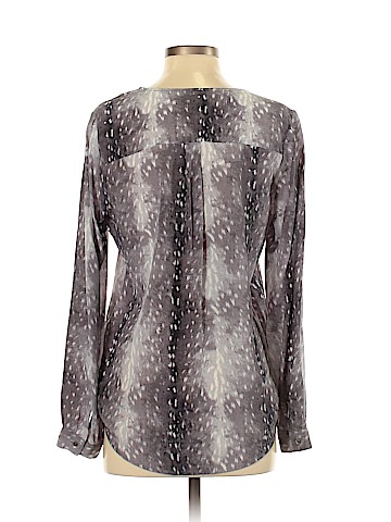 Joie Long Sleeve Silk Top (view 2)