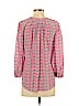 Rebecca Taylor 100% Polyester Pink 3/4 Sleeve Blouse Size 2 - photo 2