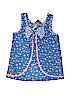 Matilda Jane 100% Cotton Blue Sleeveless Top Size 12 - photo 2