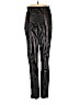 H&M 100% Polyester Black Faux Leather Pants Size 4 - photo 1