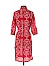 Zara 100% Cotton Red Casual Dress Size XS - photo 2