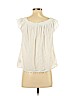 American Eagle Outfitters 100% Rayon White Short Sleeve Blouse Size S - photo 2