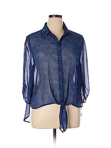 Chico's Long Sleeve Blouse (view 1)