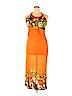 ACE Fashion Orange Casual Dress Size XXL - photo 1