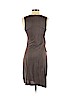HELMUT Helmut Lang 100% Cupro Gray Cocktail Dress Size S - photo 2