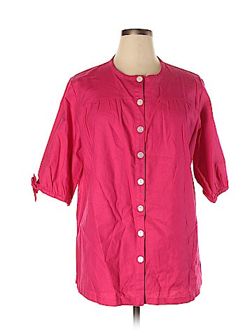 Junonia 3/4 Sleeve Button-Down Shirt (view 1)