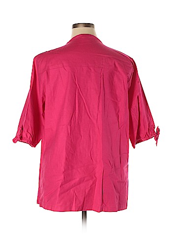 Junonia 3/4 Sleeve Button-Down Shirt (view 2)