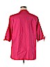 Junonia Pink 3/4 Sleeve Button-Down Shirt Size 1X - photo 2