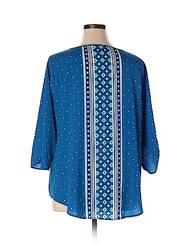 Croft & Barrow 3/4 Sleeve Blouse (view 2)