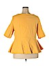 Monroe and Main Yellow Short Sleeve Top Size 2X - photo 2