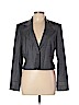 Ellen Tracy Gray Wool Blazer Size 10 - photo 1