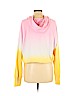 Victoria's Secret Pink Yellow Pullover Hoodie Size M - photo 2