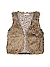 Red Camel 100% Polyester Brown Faux Fur Vest Size L (youth) - photo 1