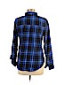 SO 100% Cotton Blue Long Sleeve Button-Down Shirt Size L - photo 2