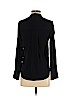 H&M 100% Polyester Black Long Sleeve Blouse Size 0 - photo 2