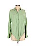 Maeve by Anthropologie 100% Viscose Green Long Sleeve Button-Down Shirt Size S - photo 1