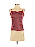 Ann Taylor LOFT Outlet 100% Polyester Red Tank Top Size S (petite) - photo 1