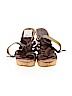 Marc Fisher Brown Wedges Size 11 - photo 2