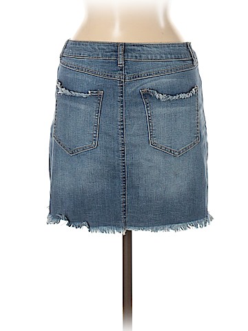 Rewash Denim Skirt (view 2)
