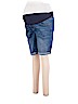 Old Navy - Maternity Blue Denim Shorts Size 6 - photo 1