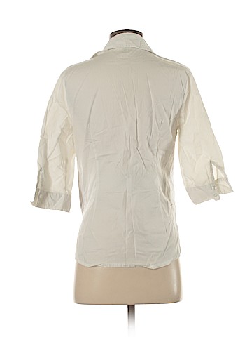 Three Seasons 3/4 Sleeve Button-Down Shirt (view 2)