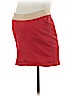 Old Navy - Maternity 100% Cotton Red Denim Skirt Size 4 - photo 1