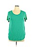 Alfani Green Short Sleeve T-Shirt Size 1X - photo 1