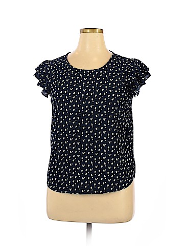 Twine & String Short Sleeve Blouse (view 1)