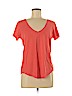 Lululemon Athletica Orange Short Sleeve T-Shirt Size 8 - photo 1