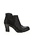 Born 100% Leather Black Ankle Boots Size 8 1/2 - photo 1