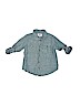 Old Navy Solid Teal Long Sleeve Button-Down Shirt Size 3T - photo 1