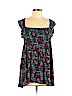 H&M 100% Rayon Blue Casual Dress Size L - photo 1