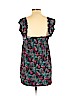 H&M 100% Rayon Blue Casual Dress Size L - photo 2