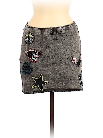 H&M Denim Skirt (view 1)