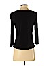 Eileen Fisher Black 3/4 Sleeve Top Size S - photo 2