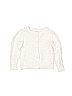 Cat & Jack 100% Cotton White Cardigan 12-18 MO / 18 MO - photo 1