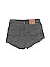 Levi's Gray Denim Shorts Size 27 waist - photo 2